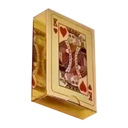 仿金磚黃金益智樸克牌