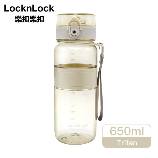 樂扣Tritan彈蓋提帶水壺 650ml C24