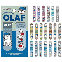 SNOOPY(OLAF)磁性書籤(2入) (款式隨機出貨)