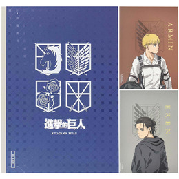 進擊的巨人25K空白固頁筆記本 (款式隨機出貨)