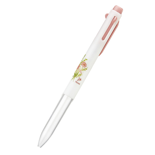 Pentel i + 花草系列 三色筆管