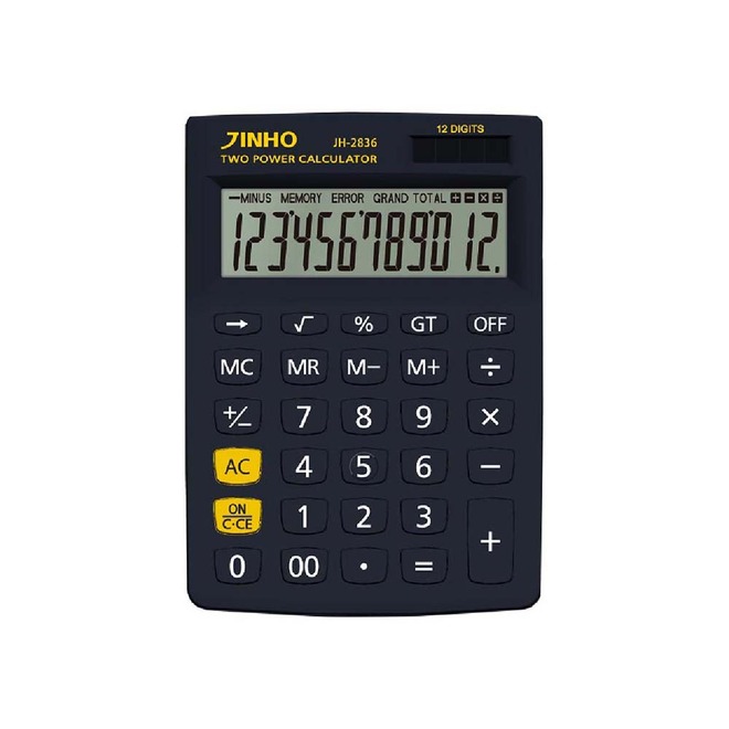 JINHO 12位元計算機 JH-2836-12T