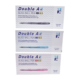 (量販)Double A Bliss側壓原子筆0.5 12入