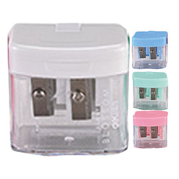 得力大小孔削筆器 PC1904(顏色隨機出)