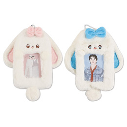 大耳兔絨毛造型卡套