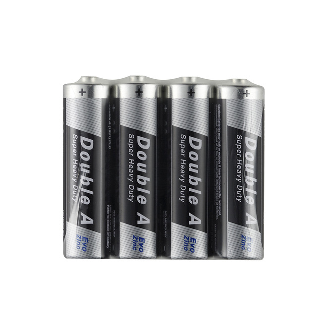 Double A 碳鋅電池4入-3號/4號