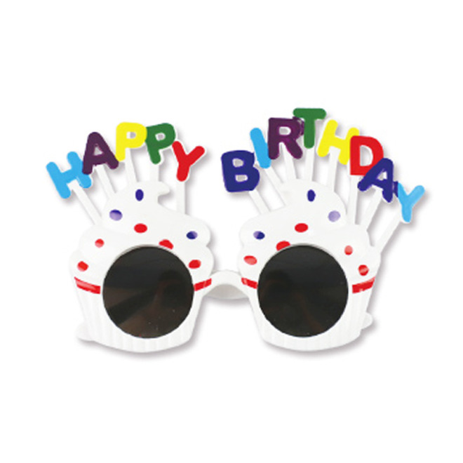 派對佈置-生日蛋糕造型眼鏡
