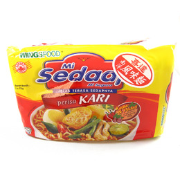 印尼喜達咖哩風味湯麵73g*5包
