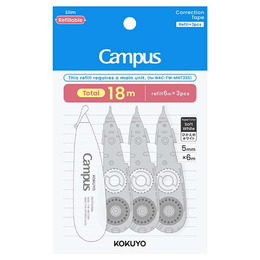 KOKUYO NAVI LINE可替換修正帶替芯3入