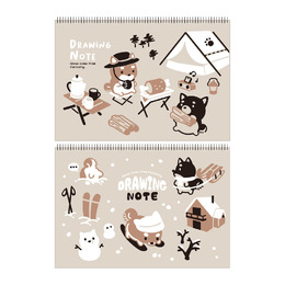 8K 汪旅日記上翻活頁素描本