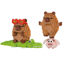 療癒舒壓積木-卡皮巴拉