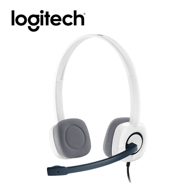 Logitech羅技H150耳機麥克風-白色