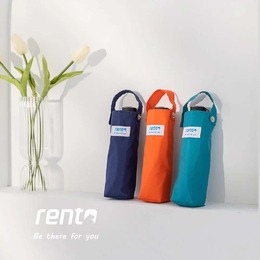 日系Rento-MINI不鏽鋼環保紗晴雨傘