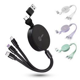 aibo 六合一 伸縮收納快充線