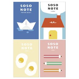 SOSO 32K方格筆記本