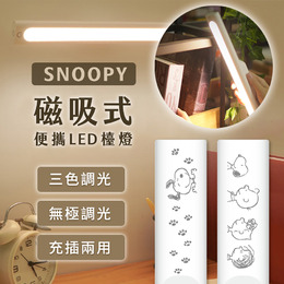 SNOOPY史努比磁吸式LED檯燈