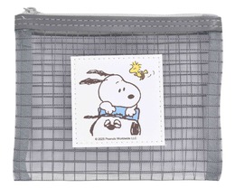 史努比A7皮革紗網袋