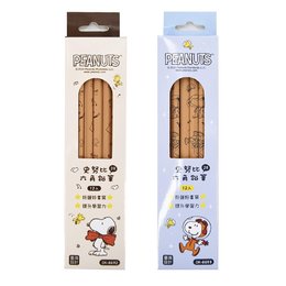 史努比-12入盒裝2B六角鉛筆