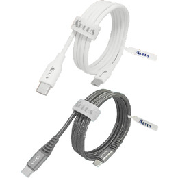APLUS 1M/TYPE-C to C 60W快充拉絲傳輸線