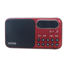 KINYO  大容量讀卡收音機 RA5516