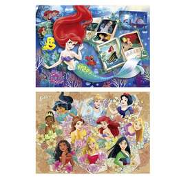 Disney Princess拼圖520片-公主們/小美人魚