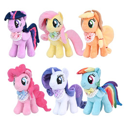 彩虹小馬 原型小馬絨毛盲盒(款式隨機出貨)