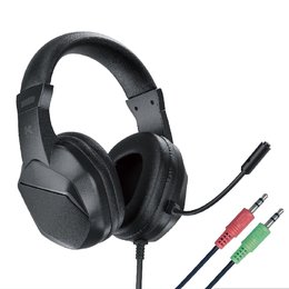 黑爵輕電競 2IN1全罩電腦耳機麥克風3.5*2+USB