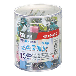 SDI OA筒系列 13mm彩色長尾夾