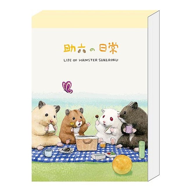 助六的日常 方形便條紙(中)-A版