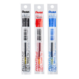 Pentel 按壓式輕滑鋼珠筆替芯1.0mm