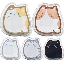 胖喵壓克力造型夾