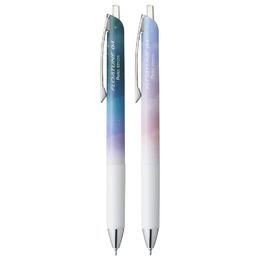 Pentel 按壓式輕滑鋼珠筆0.4藍芯