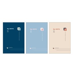 18K透明膠套筆記100P-我心我寫A