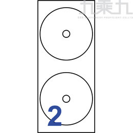 裕德 全頁光碟標籤 US49660