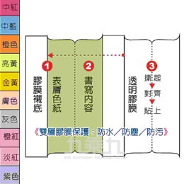 深色十彩索引片DD-12