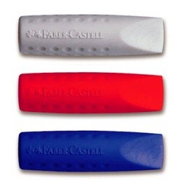 輝柏 FABER-CASTELL安全筆套塑膠擦(2入一組) 187001